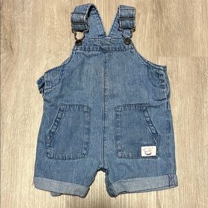 4/$20 Carters Denim Blue Kids Overalls 9M
